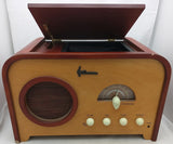 Retro Emerson NR52 Old Time Radio CD Player 2004 w Line Out Table Top