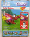 Olaf Figure Biplane LITE BRIX The Peanuts Movie 57006 NEW Sealed Box 5+