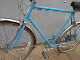 1974 Opaque Blue Schwinn Collegiate Tourist Vintage Cruiser Bike Steel Bicycle