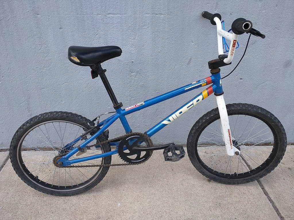 Viper DB Diamondback Freestyle Blue White BMX Bike Bicycle – Pocatello Market Viper DB Diamondback Freestyle Blue White BMX Bike Bicycle – Pocatello Market