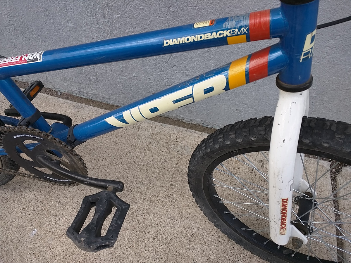 Diamondback Session Viper DB Diamondback Freestyle Blue White BMX Bike Bicycle – Pocatello ...