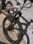 M Giant Disc Brakes Rincon XC Giant Aluxx Size M 6000 Series Butted Tubing Mountain Bike Bicycle MTB Silver Black