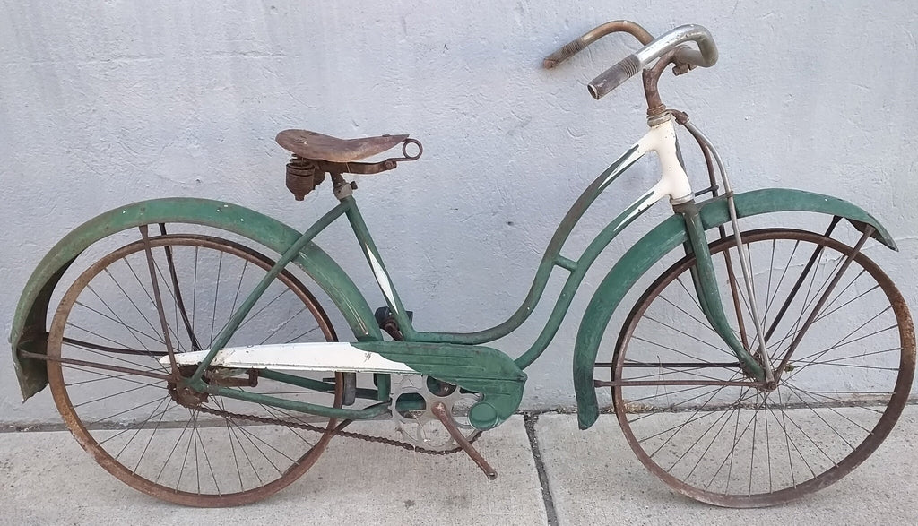 arnold schwinn bicycle 1946 The World Arnold Schwinn Bike Bicycle Unusual Trussed Truss Fork – Pocatello Market