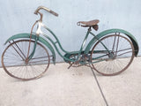 1946 The World Arnold Schwinn Bike Bicycle Unusual Trussed Truss Fork Yard Art or Restore