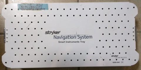 Stryker 6000-045 Navigation System Smart Instruments Tray Case Box
