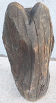 AS-IS Bear Tree Stump Chainsaw Carved Carving Carve Rustic Cabin Decor Real Wood