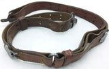 Springfield  Model 14 Rifle 1" wide Rifle Leather Sling Military Vintage M1 Grand M40 A1