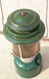 1965 220F Coleman 2 Mantle Lantern Green Sunshine of the Night USA Vintage