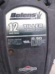 Bolens Bl250 MTD 12" FRONT TINE TILLER BRIGGS & STRATTON 158cc 5.50 ENGINE 550 Series 24" Adjustable WIDTH Gas Cultivator Rototiller 21A-250H065