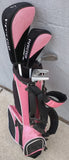 PRECISE XD-J JUNIOR GIRLS  GOLF 5-CLUB SET Driver Hybrid Putter Iron Bag Kids Children