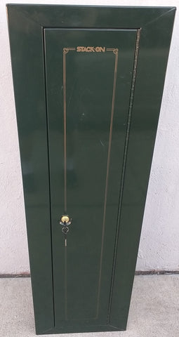Stack On Rifle Gun Case Metal Steel with Key Storage Safe Security Cabinet