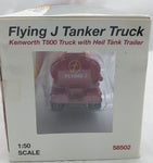 Norscot 1/50 Kenworth T800 Heil 9200-DTS3 Tank Trailer FLYING J FUEL Tanker Truck Semi