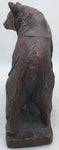 Red Mill Mfg Co Brown Bear Carved Pecan Shell Resin (7.5 In Tall And Long) Sculpture Grizzly