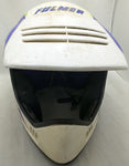 Fulmer FX Helmet White BMX Full Face Vintage Moto