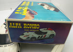 Alfa-Romeo 1600 Scarabeo Remote Control Car White Vintage R/C Taiwan