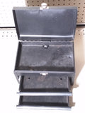 Small 2 Drawer Tool Chest Box Hobby Craft Black