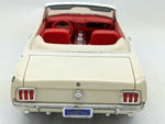 1/18 Cream Mira 1964 Mustang Ford Diecast Convertible