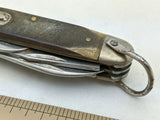 Ulster 4 Blade Official Boys Scout BSA Stainless Pocket Knife Vintage