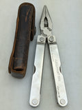 Leatherman Multi Tool Knife Pliers 1325473 Portland OR Original Leather Case VTG