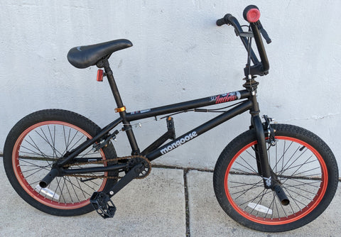 Index 3.0 Freestyle Mongoose BMX Black Bike Wheels 20-inch Bicycle Kids Youth