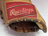 12.5 " TN 35 Roy Sievers Rawlings Trapper Endorsed Baseball Glove Mitt Leather LHT Vintage