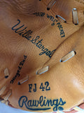 11" FJ42 Willie Stargell Rawlings Endorsed First Base Baseball Glove Mitt Leather LHT