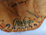 12.5 " RBG4 Fernando Valenzuela Rawlings Endorsed Baseball Glove Mitt Leather RHT