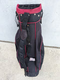 Ping Faith Golf Bag Carry Ladies Pink Black 14 Way Divider 7 Zippers