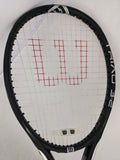 4 5/8  Triad 3.2 Hyper Wilson Tennis Racquet Racket Black