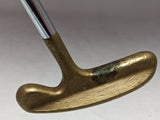 34 1/8" La Femme Bulls Eye Brass John Reuter Jr Putter Golf Club RH Right Hand