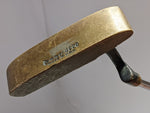 34 3/4" 1952 Rammer 4000 MC Roundy Tournament SLC Unigard Insurance Brass Putter Golf Club LH Left Hand