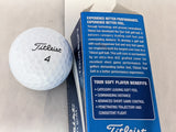 3pk NOS Tour Soft Titleist PowerSchool Golf Balls White Brand NEW PACK