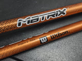 43" 3 & 42.5" 5 Titanium Matrix Wilson Mens Flex Fairway Driver Wood Golf Club RH