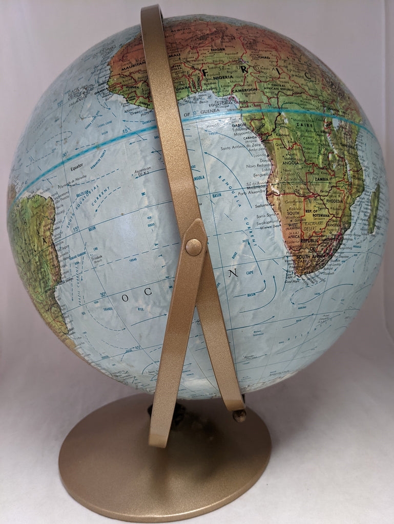 Replogle Globe 地球儀 Livingston Globe 地球儀, 12インチ, Blue Illume (並行輸入) 机上アクセサリー 