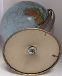 Land and Sea Replogle 12 Inch Globe Vintage USA Blue World Metal