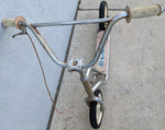 AS-IS [I] BMX Scooter Mags Upright Skate Board Handle Bar Vintage Chrome sidekick miniscoot