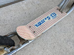 AS-IS [I] BMX Scooter Mags Upright Skate Board Handle Bar Vintage Chrome sidekick miniscoot