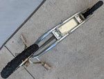 AS-IS [I] BMX Scooter Mags Upright Skate Board Handle Bar Vintage Chrome sidekick miniscoot