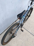 26 Scout Huffy Mountain Bike Disc Brakes Bicycle Grey Small Young Adult Short MTB