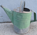 #8 Galvanized Metal Watering Can Display Garden Farmhouse Vintage Water Flower