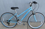 700c T1000 Shogun Hybrid Women's Bike Bicycle Fitness Series Blue 