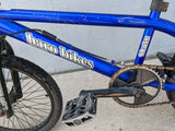 AS-IS Flair Mirra Haro Blue BMX Vintage Fusion Crank Signature Series Bike Bicycle