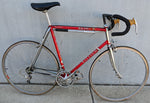 555 SL Raleigh Racing USA Grand Prix Bicycle Vintage Red Chrome Moly Road Bike