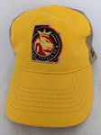 Yellow Utah Royals FC Soccer Snapback Zephyr Hat Baseball Cap