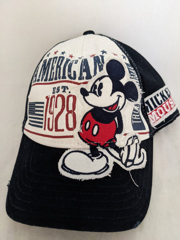 1928 Mickey Mouse American Disneyland Resort Elastic Adult Hat Baseball Cap