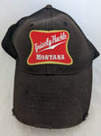 Grizzly Hackle Montana Faux Worn Ouray Snapback Hat Baseball Cap