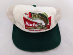 Budweiser Bass Anglers Fishing USA Snapback Vintage Trucker Hat Baseball Cap