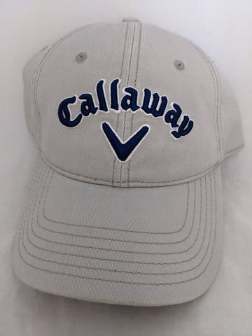 Callaway V Logo Buckle Adjustable 100% Cotton Hat Baseball Cap