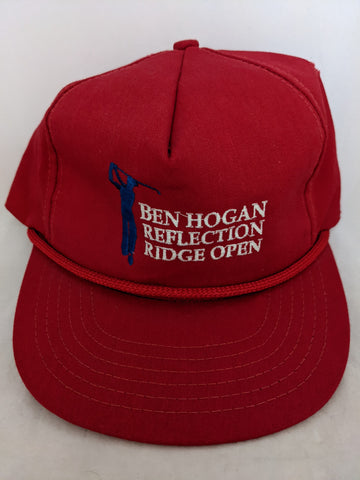 Ben Hogan Reflection Ridge Open Snapback USA Vintage Hat Baseball Cap