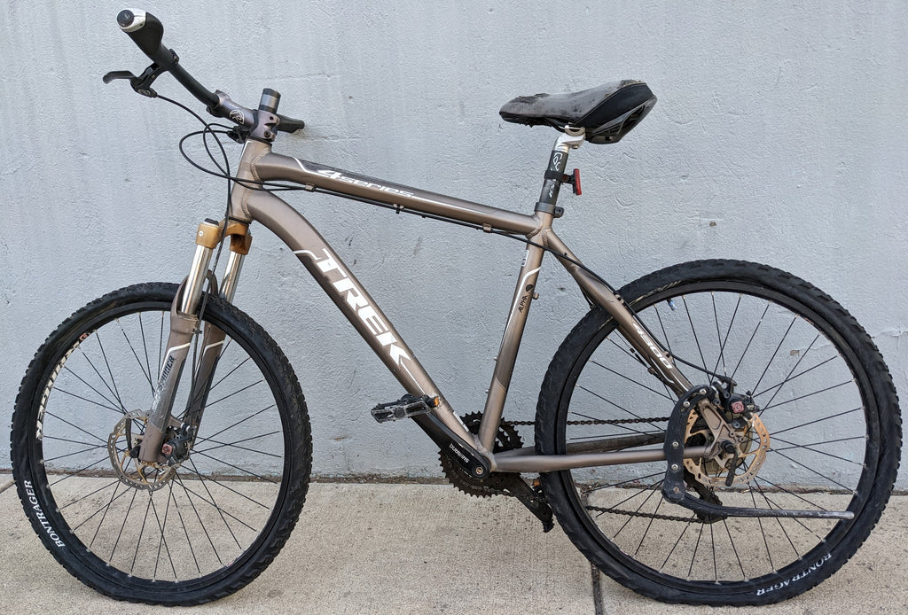 trek 4 series mountainbike 19.5 " Disc Brakes Trek 4300 4 Series Alpha MTB Mountain Bike Bicycle – Pocatello Market